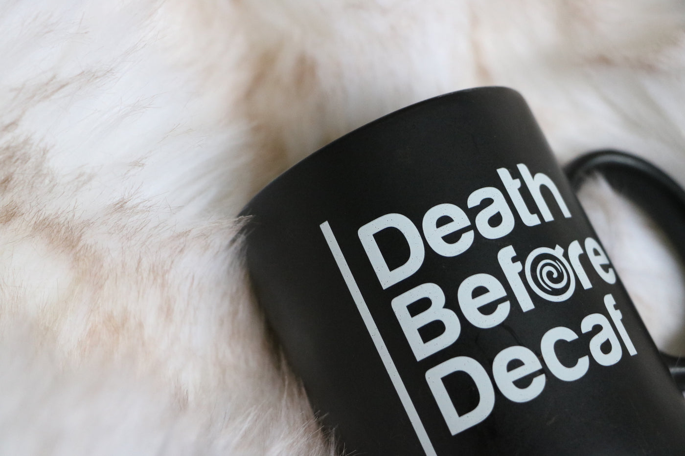 Death Before Decaf Mug