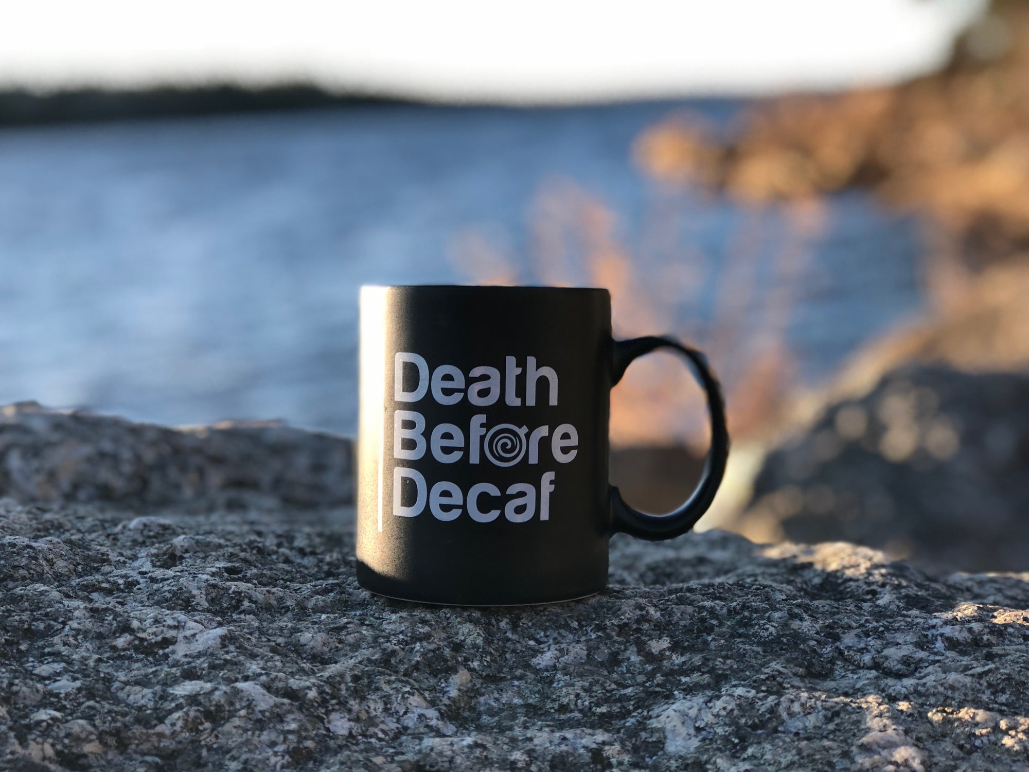 Death Before Decaf Mug