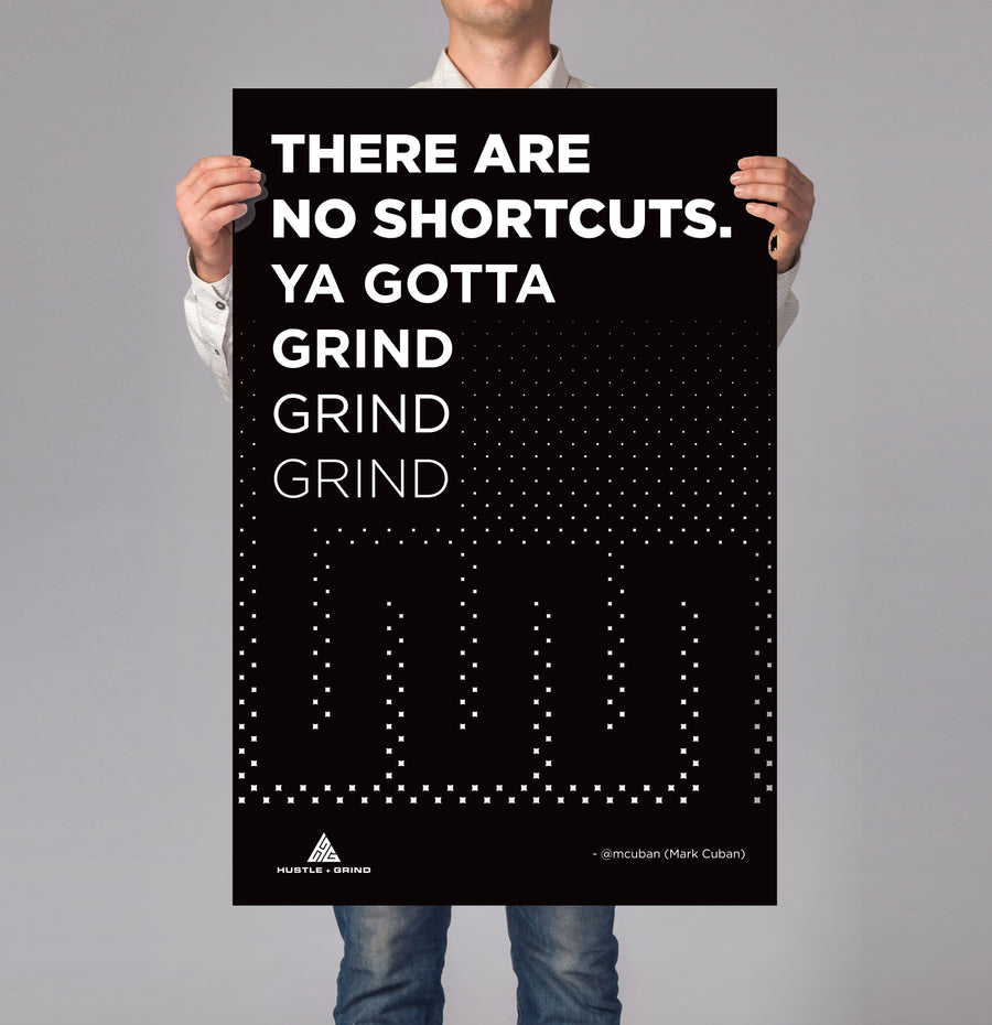 No Shortcuts 18x24