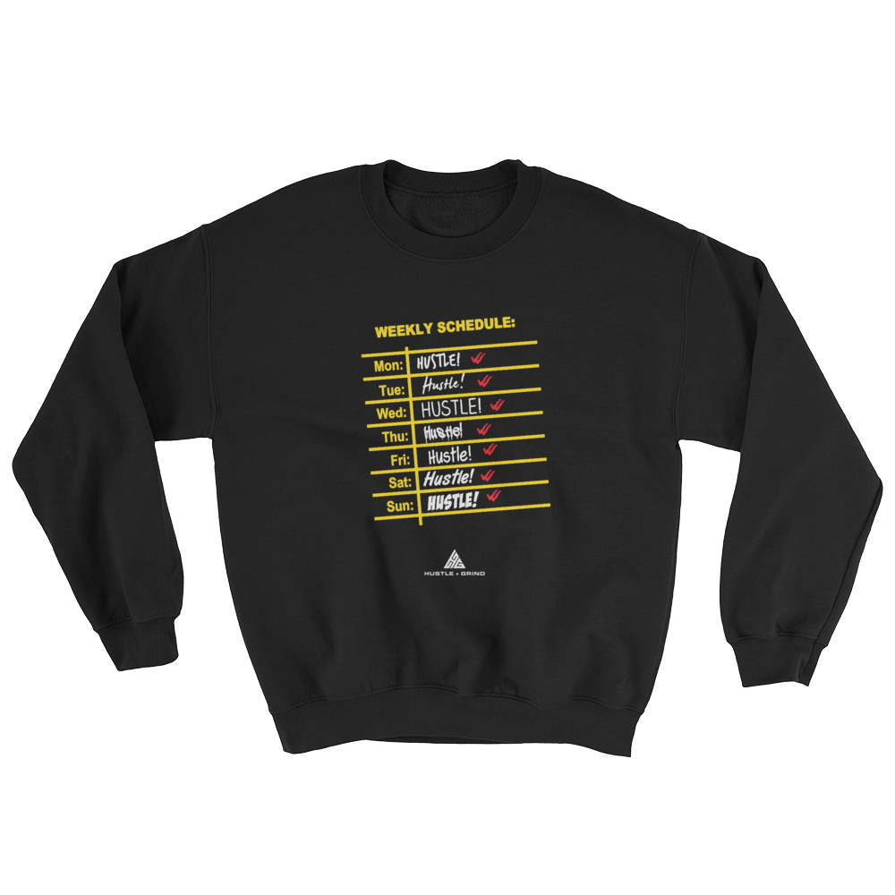 Schedule Sweatshirt