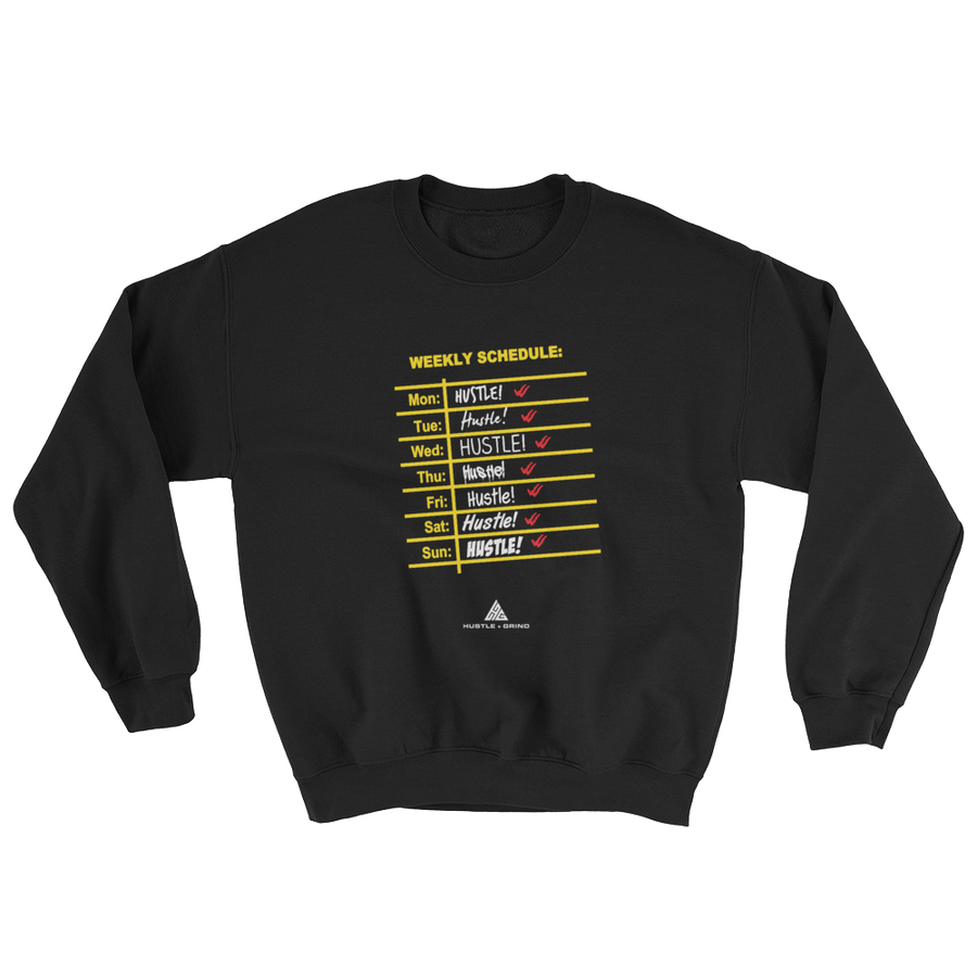 Schedule Sweatshirt