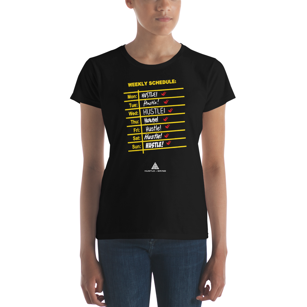 Women's Schedule Shirt