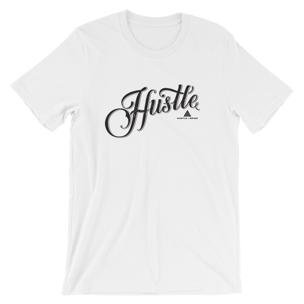 Women's Hustle Calligraphy Shirt